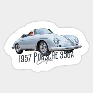 1957 Porsche 356A Coupe Sticker